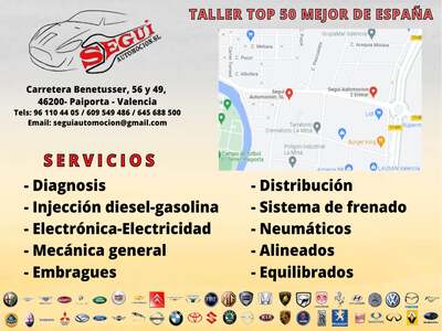 Tarjeta servicios Segui